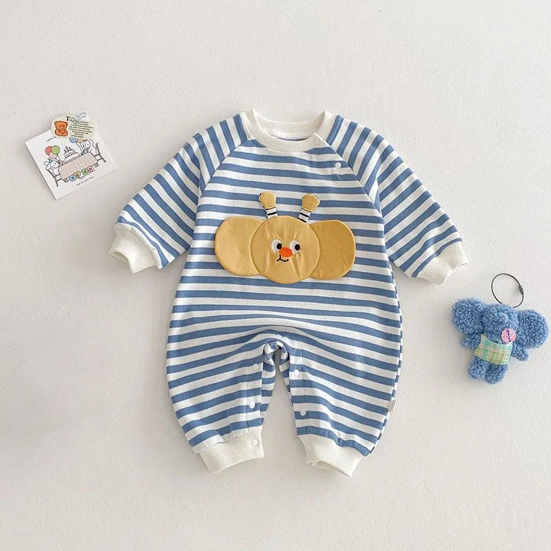 Cartoon Bee Romper - Kleines Wunder