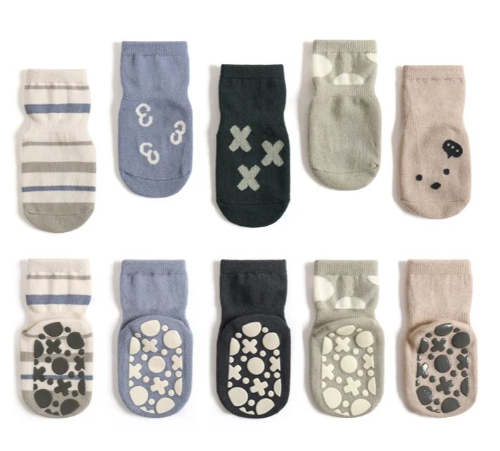 Cartoon Floor Socks(5 Pairs) - Kleines Wunder
