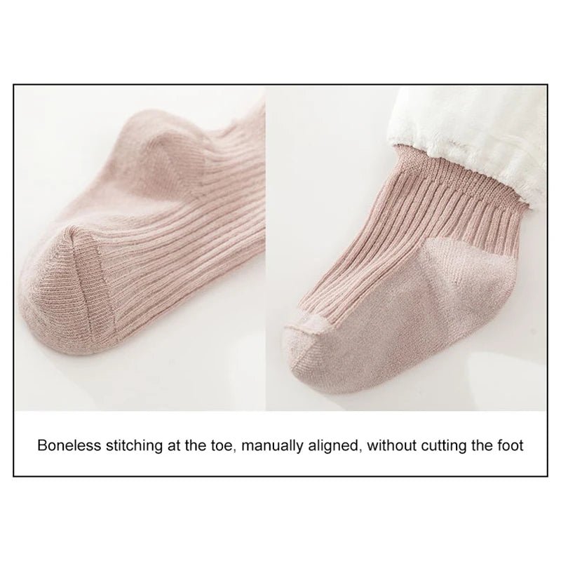 Cozy Bow Fleece-Lined Tights - Kleines Wunder