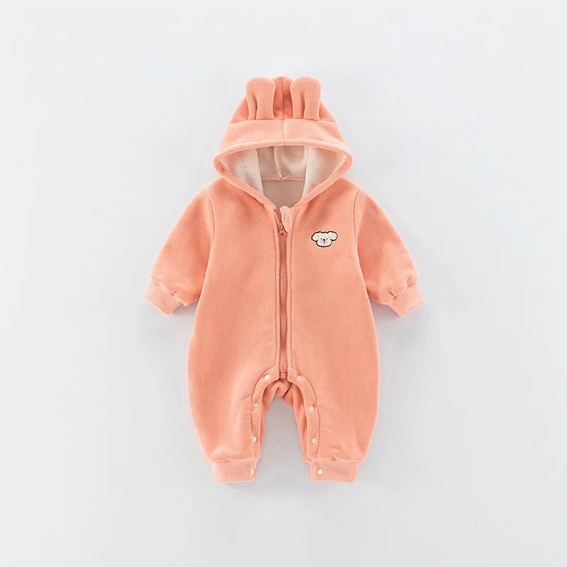 Cozy Critter Fleece Romper - Kleines Wunder