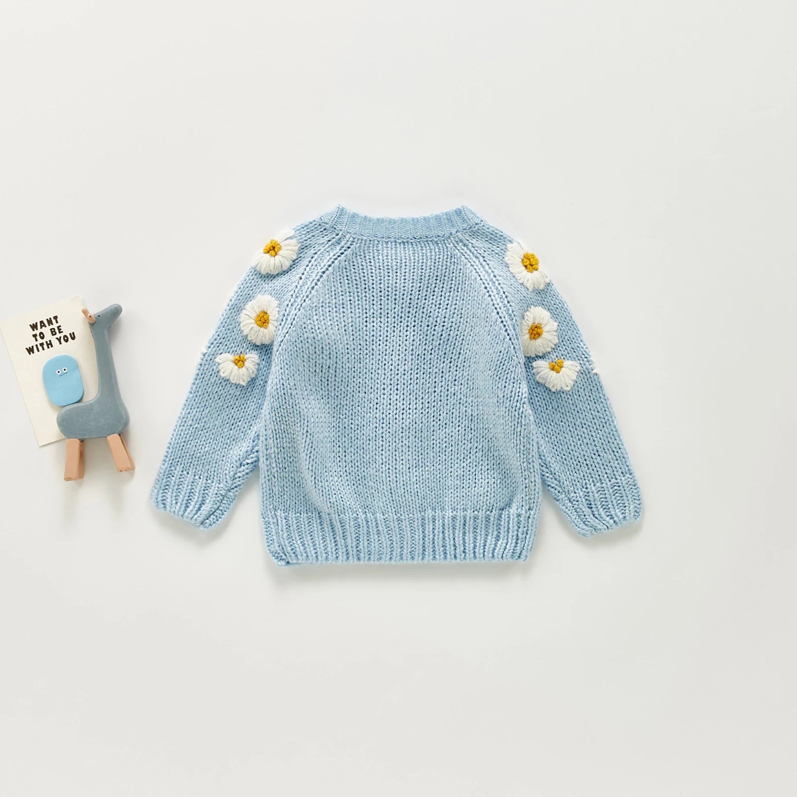 Floral Toddler Cardigan - Kleines Wunder