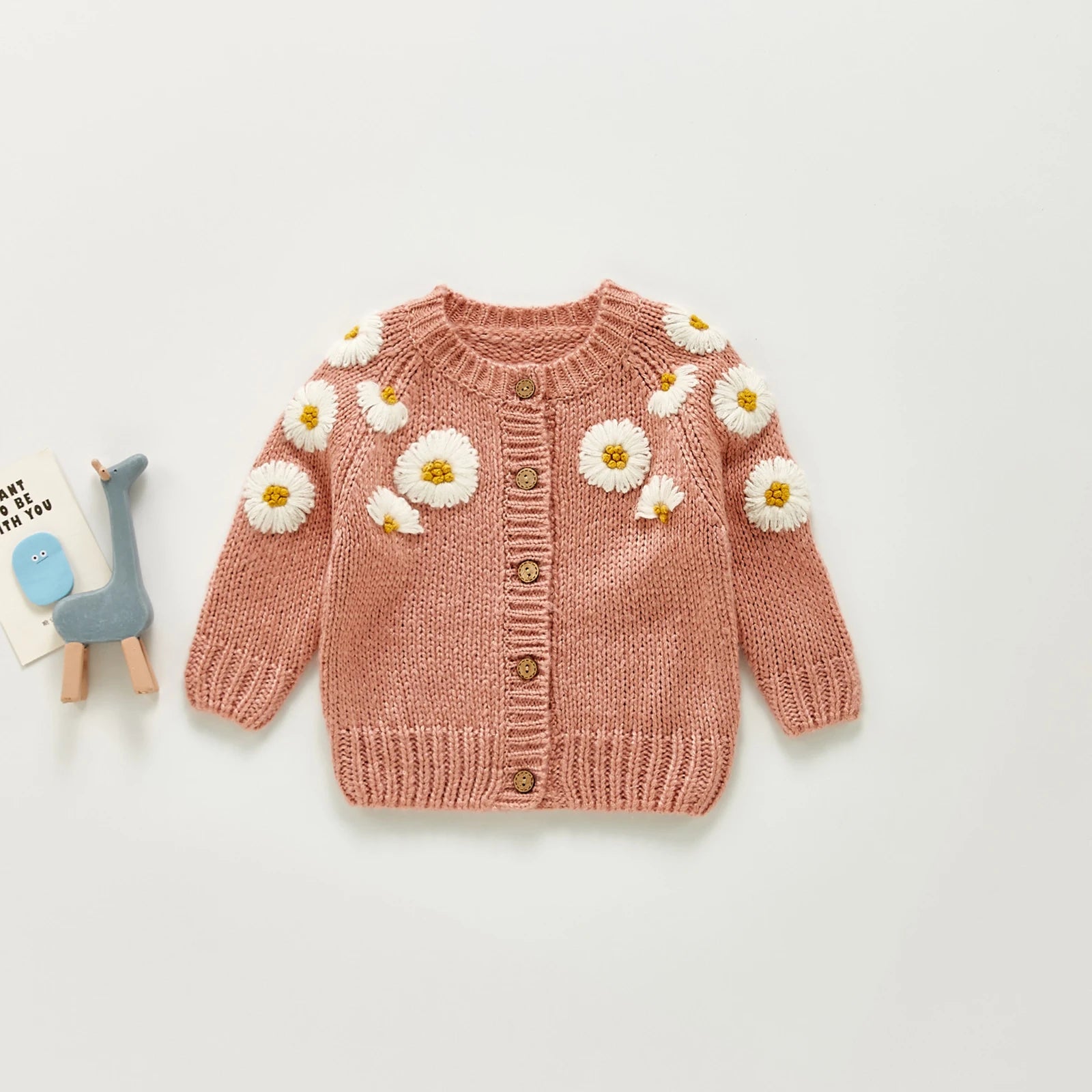 Floral Toddler Cardigan - Kleines Wunder