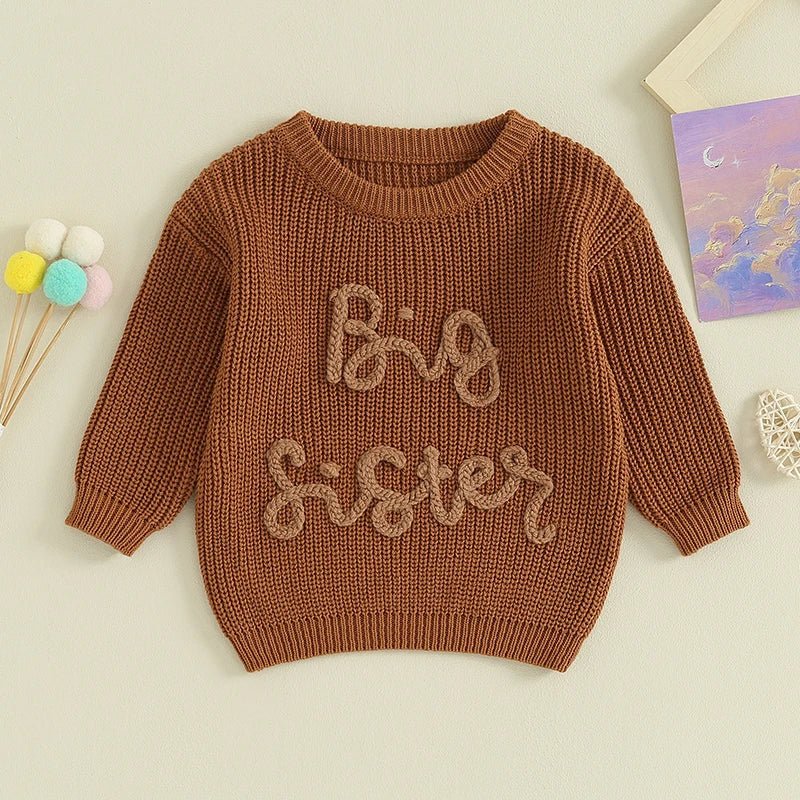 Knit Big Sister Sweater - Kleines Wunder