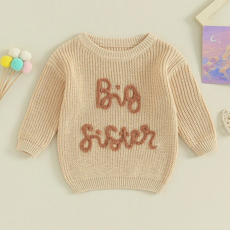 Knit Big Sister Sweater - Kleines Wunder