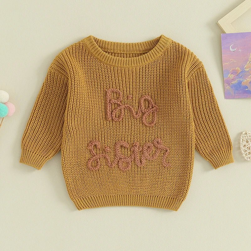 Knit Big Sister Sweater - Kleines Wunder