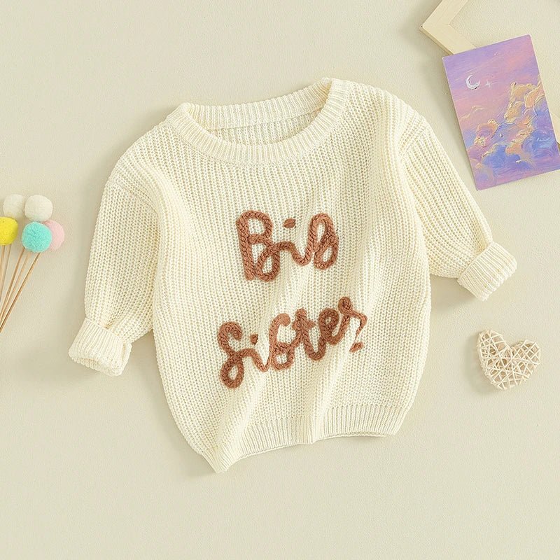 Knit Big Sister Sweater - Kleines Wunder