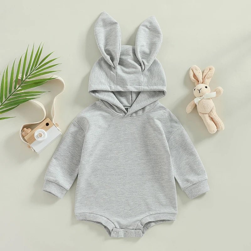 Rabbit Ear Hooded Jumpsuit - Kleines Wunder