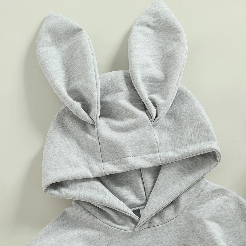 Rabbit Ear Hooded Jumpsuit - Kleines Wunder