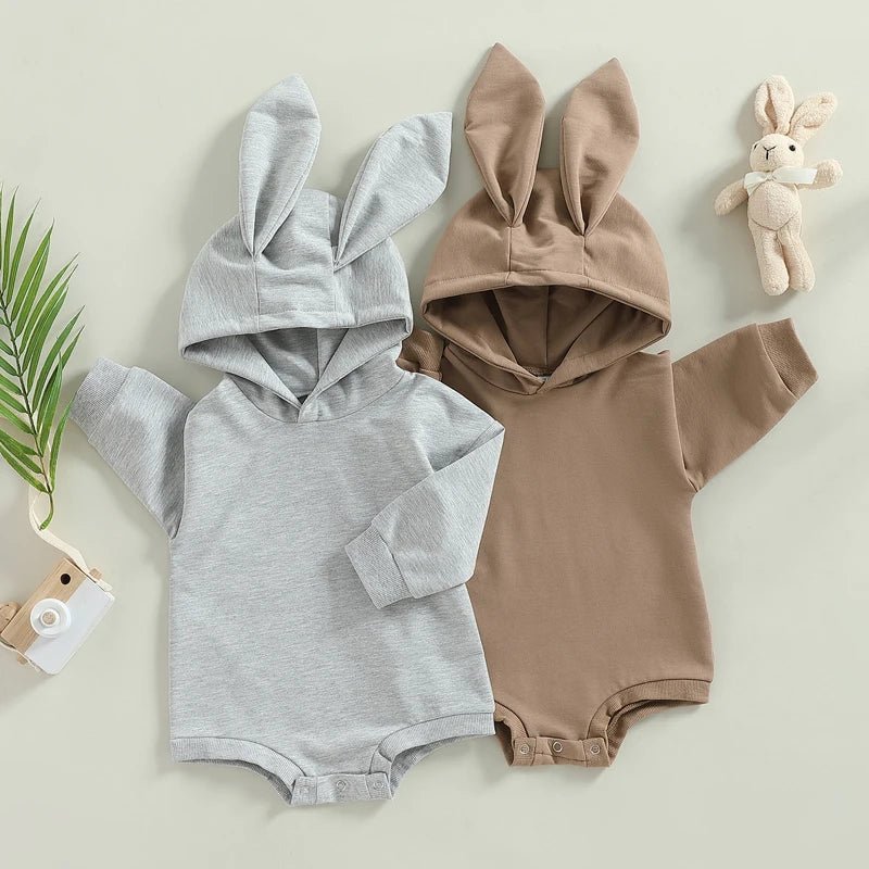 Rabbit Ear Hooded Jumpsuit - Kleines Wunder