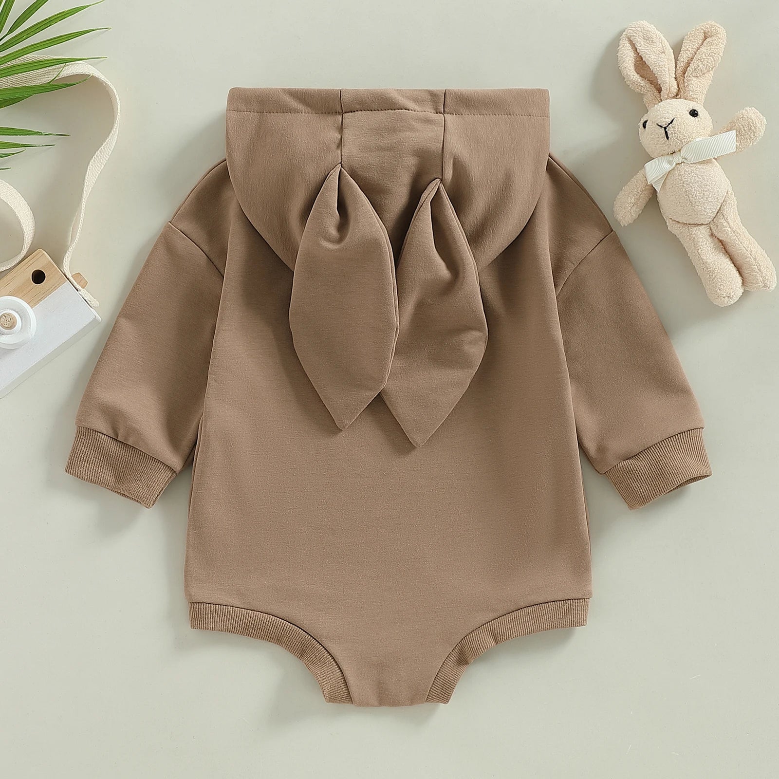 Rabbit Ear Hooded Jumpsuit - Kleines Wunder